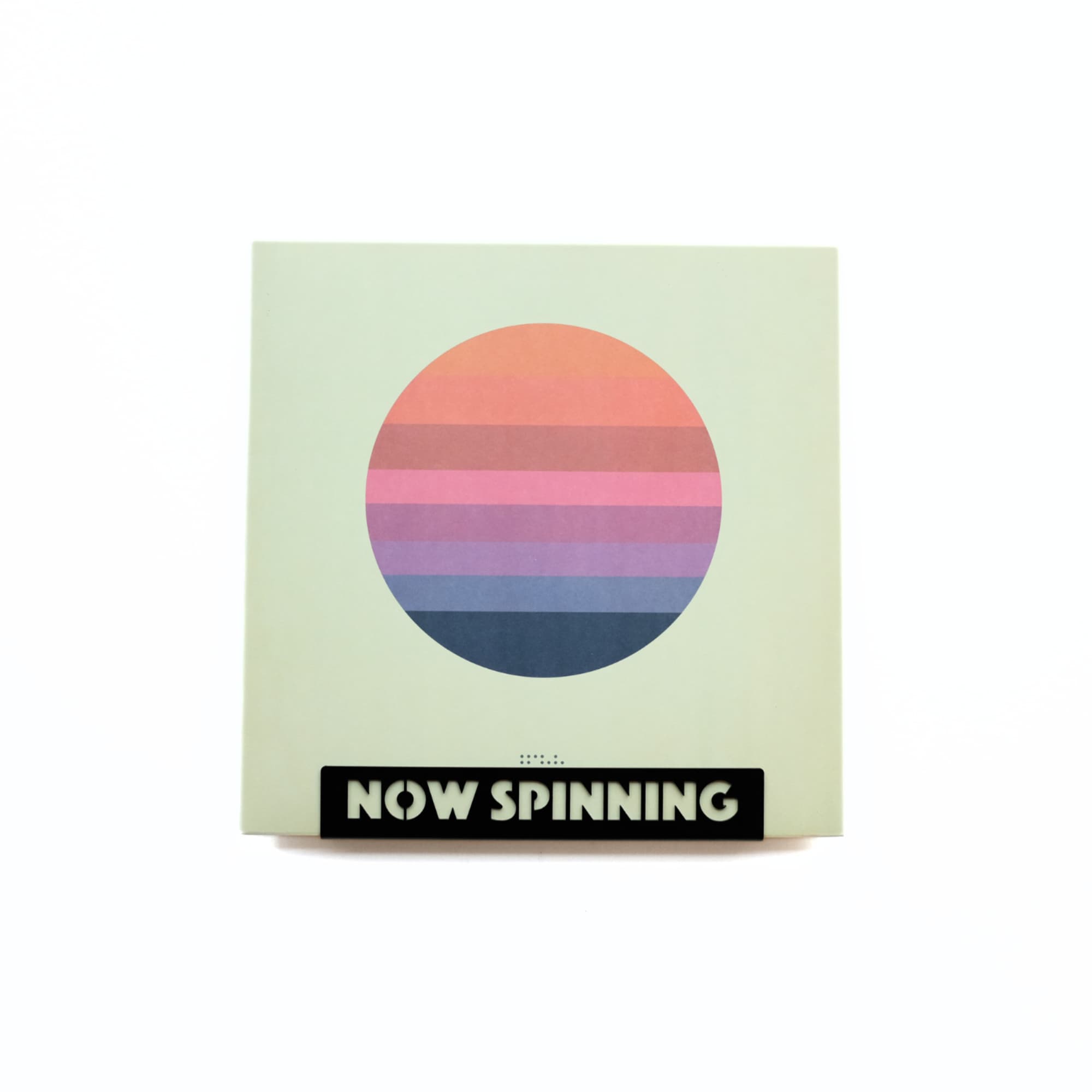 Bold MFG & Supply The Vinyl Collection Now Spinning Wall Mount Record Holder