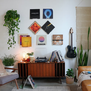 Bold MFG & Supply The Vinyl Collection Now Spinning Wall Mount Record Holder