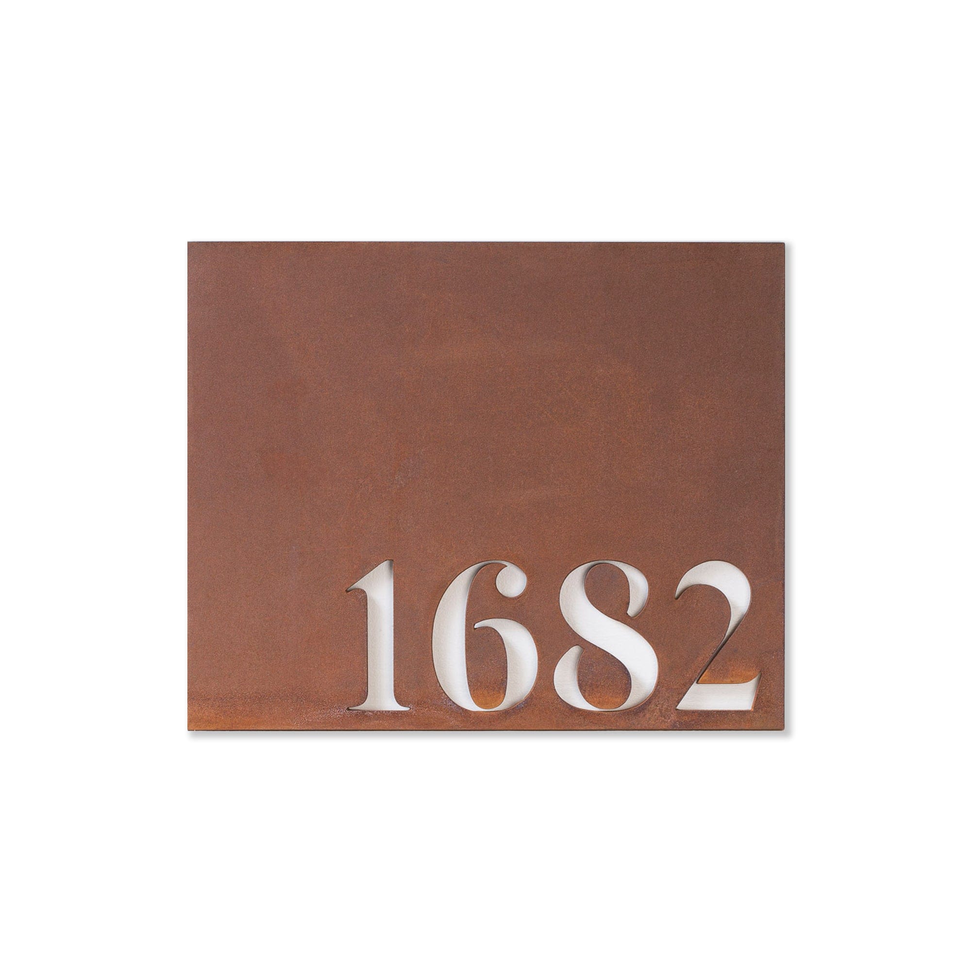 Bold MFG & Supply Address Numbers Bouldin House Numbers