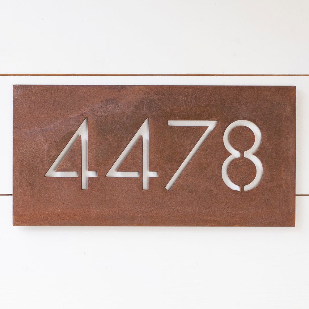 Bold MFG & Supply Address Numbers Pemberton House Numbers