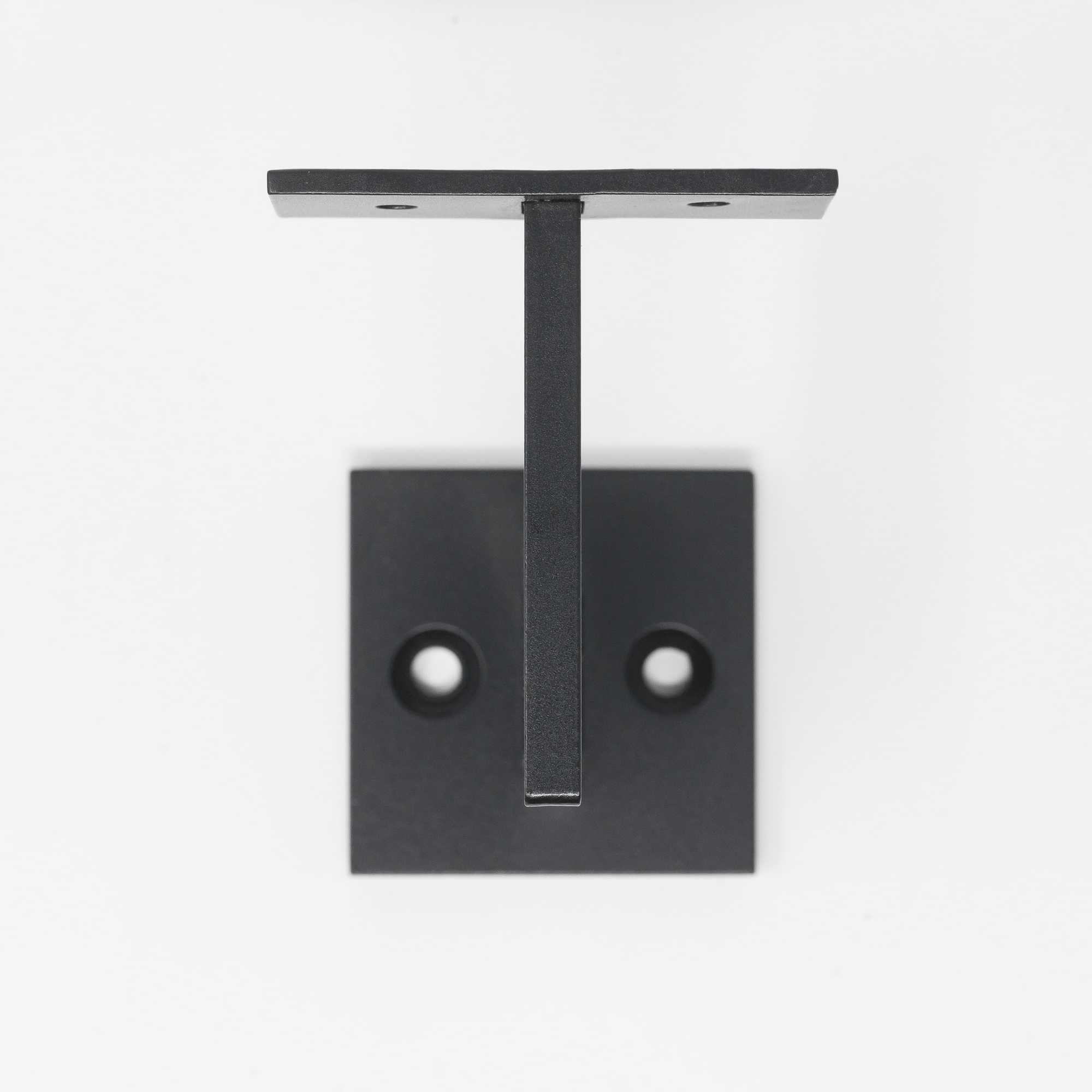 Bold MFG & Supply Handrail Bracket Matte Black Linear Handrail Bracket