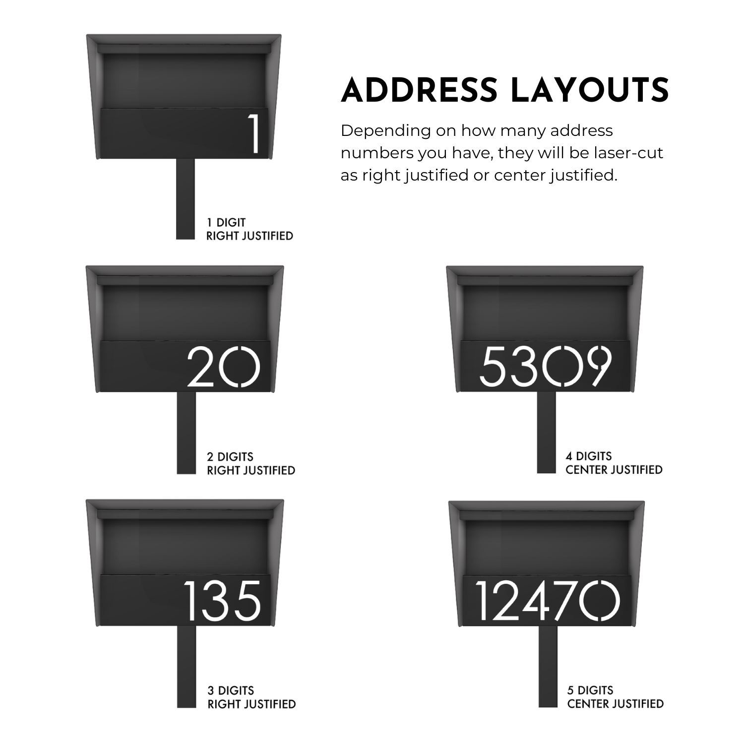 Bold MFG & Supply Mailbox Dexter XL Mailbox