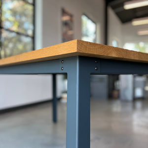 Bold MFG & Supply The Travis Modern Splayed Table Base Frame