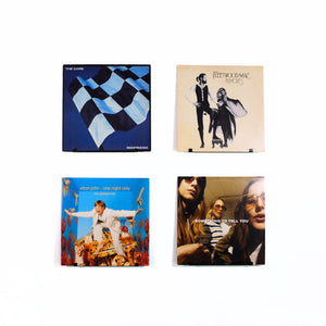 Bold MFG & Supply The Vinyl Collection Bravo Wide, Wall Mount Vinyl Record Holder - 4 Pack