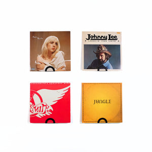 Bold MFG & Supply The Vinyl Collection Charlie, Wall Mount Vinyl Record Holder - 4 Pack