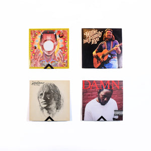 Bold MFG & Supply The Vinyl Collection Echo, Wall Mount Vinyl Record Holder - 4 Pack
