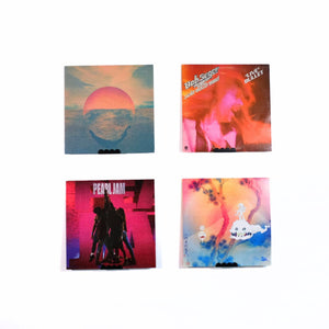 Bold MFG & Supply The Vinyl Collection Juliet, Wall Mount Vinyl Record Holder - 4 Pack