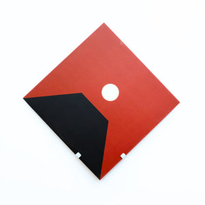 Bold MFG & Supply The Vinyl Collection Lima, Wall Mount Vinyl Record Holder - 4 Pack