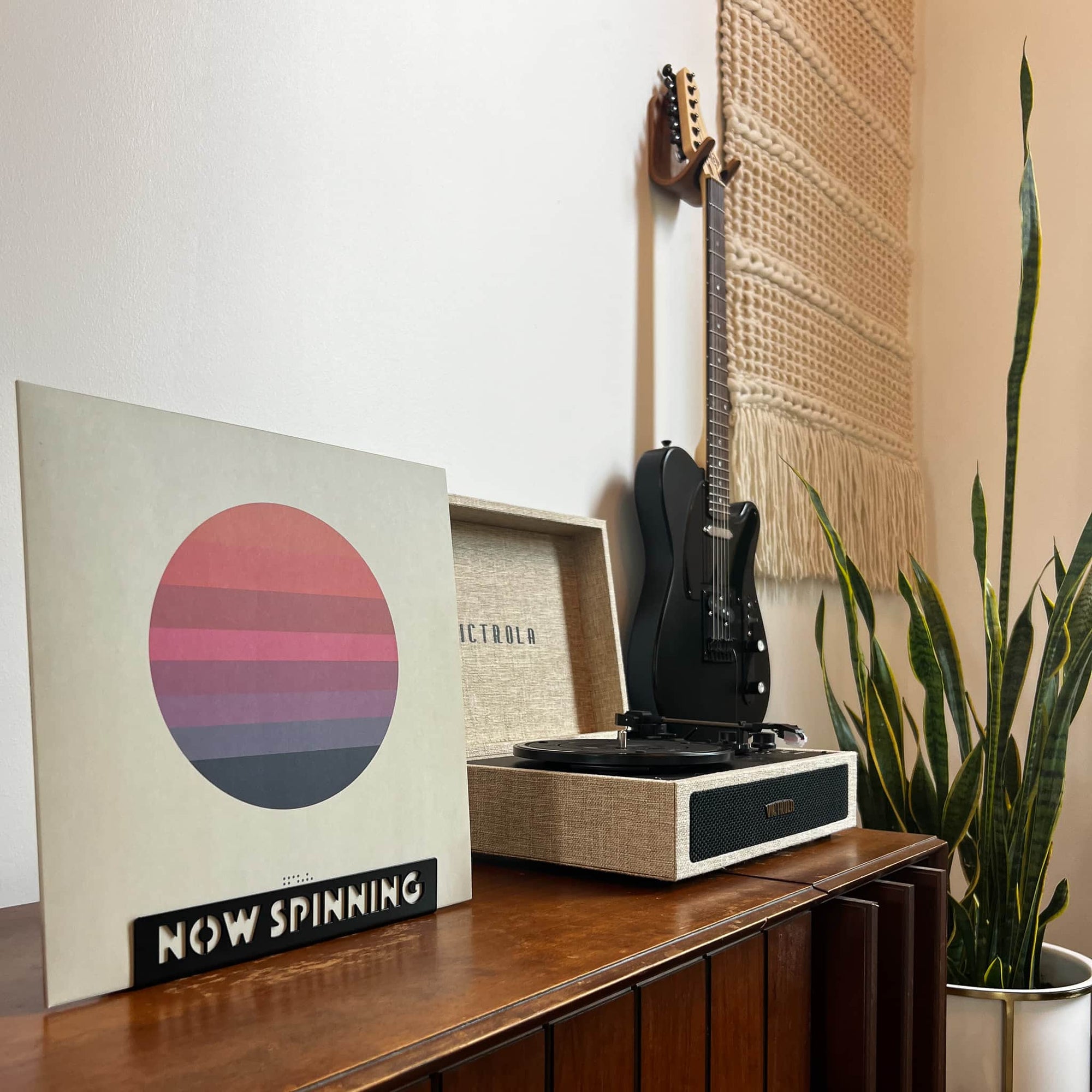 Bold MFG & Supply The Vinyl Collection Now Spinning Tabletop Record Holder