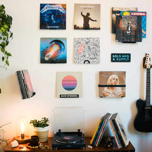 Bold MFG & Supply The Vinyl Collection Sierra Tilted Wall Mount Record Holder