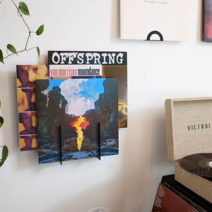 Bold MFG & Supply The Vinyl Collection Victor Triple Record Wall Mount Holder