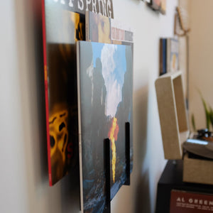 Bold MFG & Supply The Vinyl Collection Victor Triple Wall Mount Record Holder