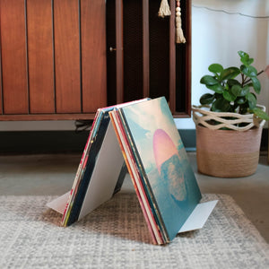 Bold MFG & Supply The Vinyl Collection Zulu, Table Top Vinyl Record Shelf