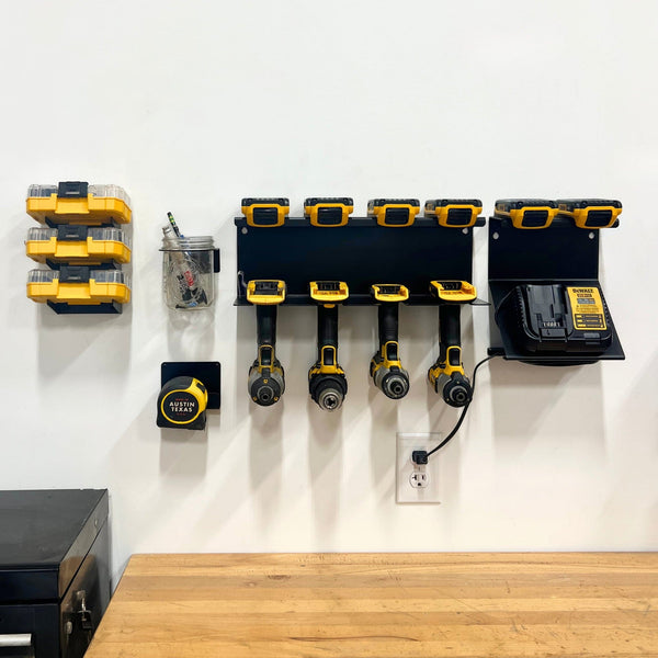 Dewalt 20V Drill and Battery Shelf Bold MFG & Supply