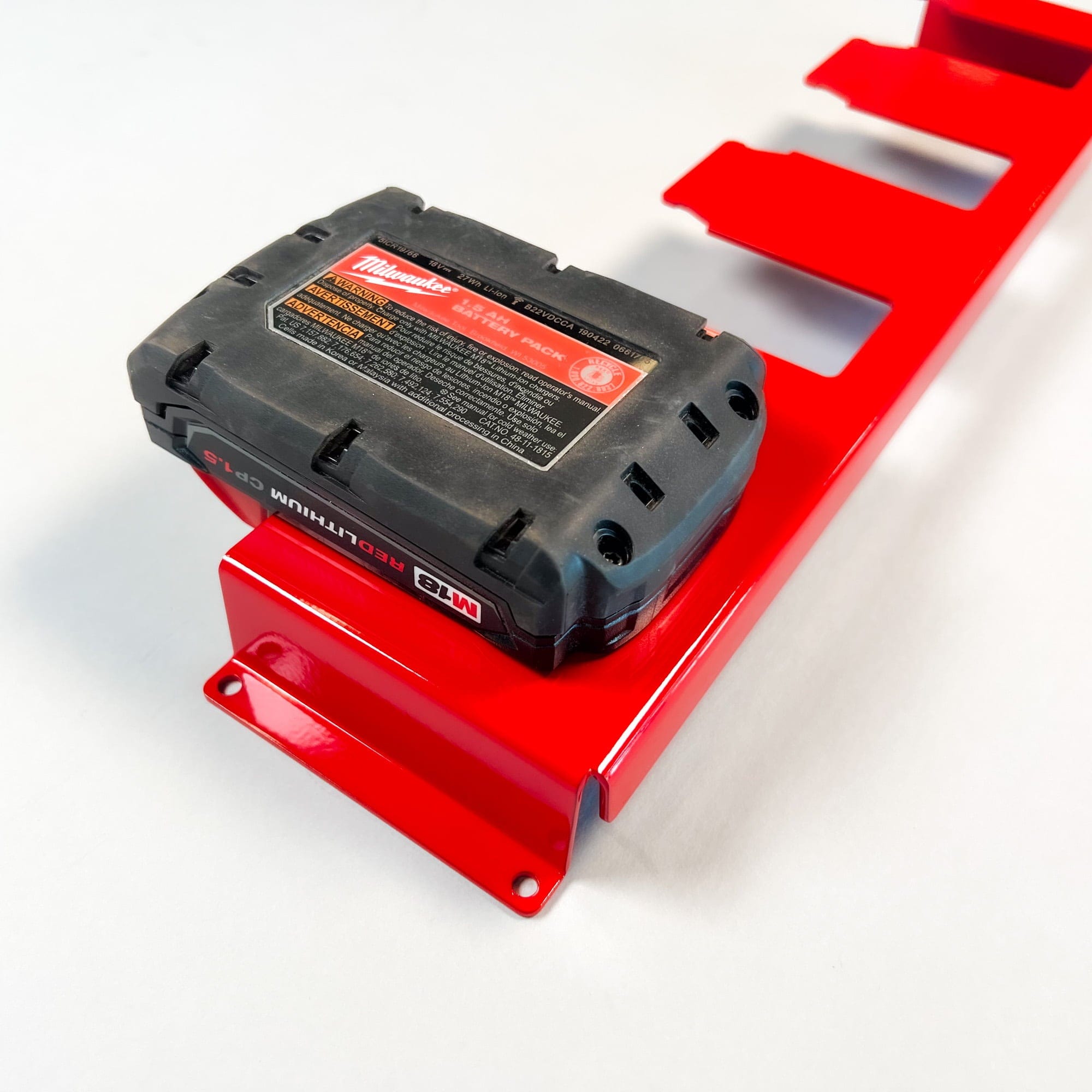 Milwaukee M18 Battery Organizer w 4 Slots - Bold MFG & Supply