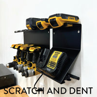 Bold MFG & Supply Tool Organization Scratch and Dent - Dewalt 20V Charger and Battery Mount