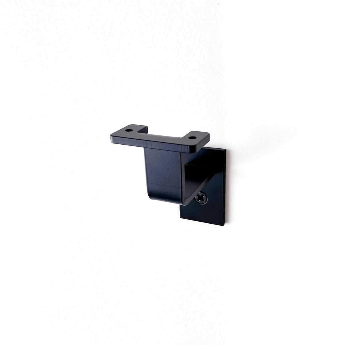 Bold MFG & Supply Handrail Bracket Matte Black Farmhouse Handrail Bracket