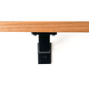 Bold MFG & Supply Handrail Bracket Matte Black Farmhouse Handrail Bracket