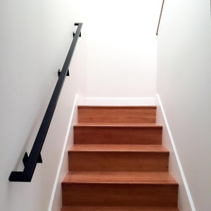 Bold MFG & Supply Handrail Modern Handrail 5’-7' foot (3 brackets)