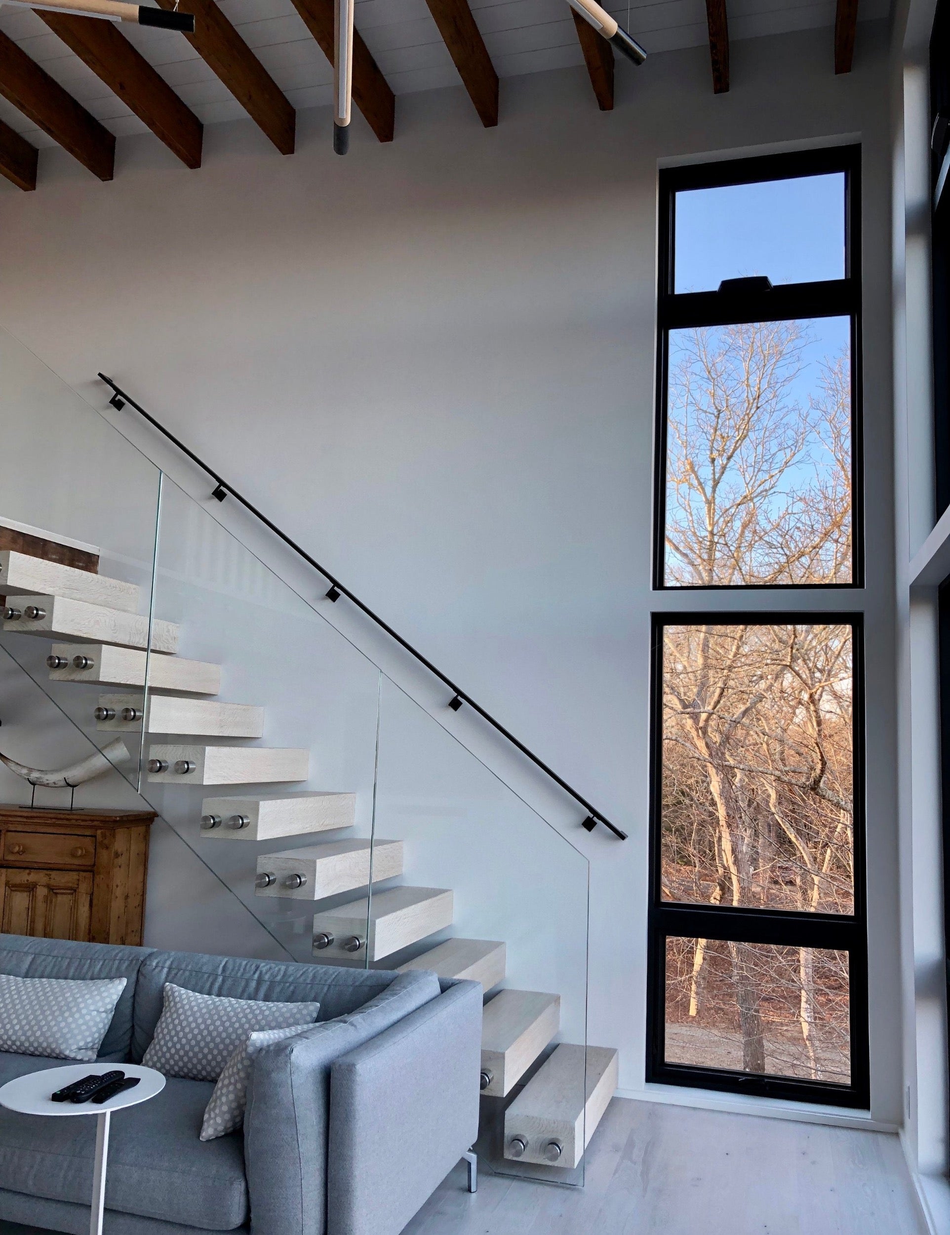 Modern metal handrail kit