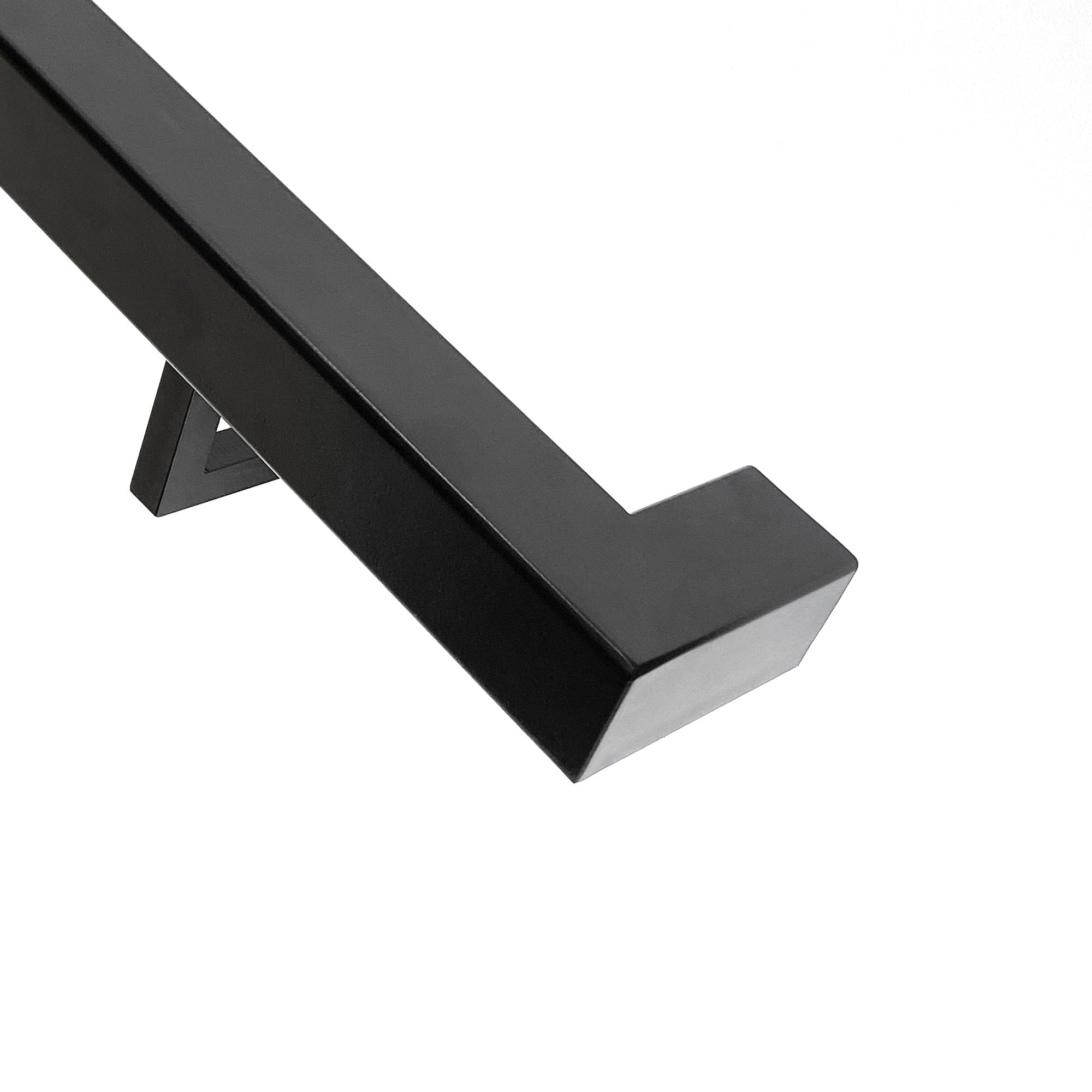 Bold MFG & Supply Handrail Square Handrail 9'-10' foot (4 brackets)