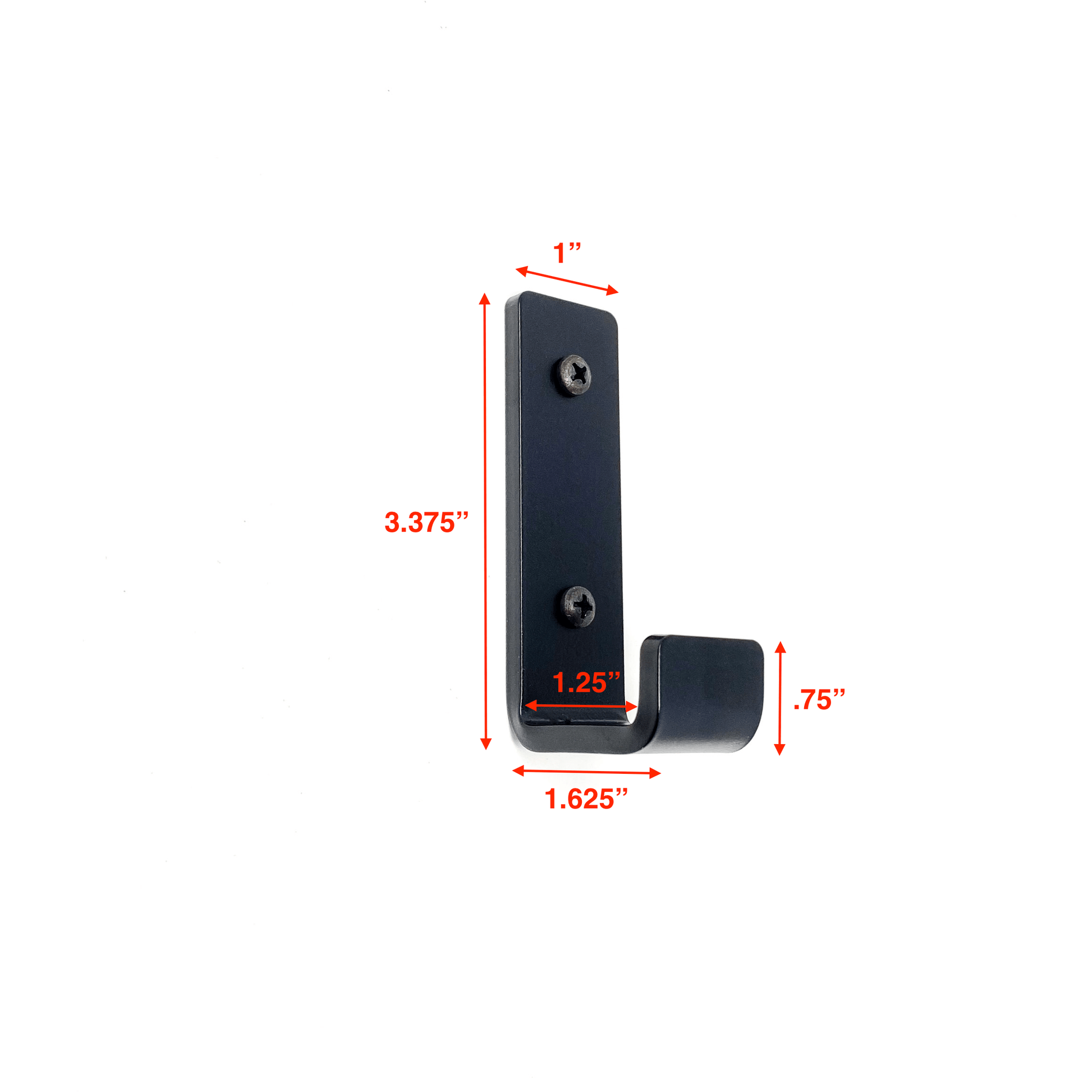 Bold MFG & Supply Hook Modern J Hook - 3 Pack