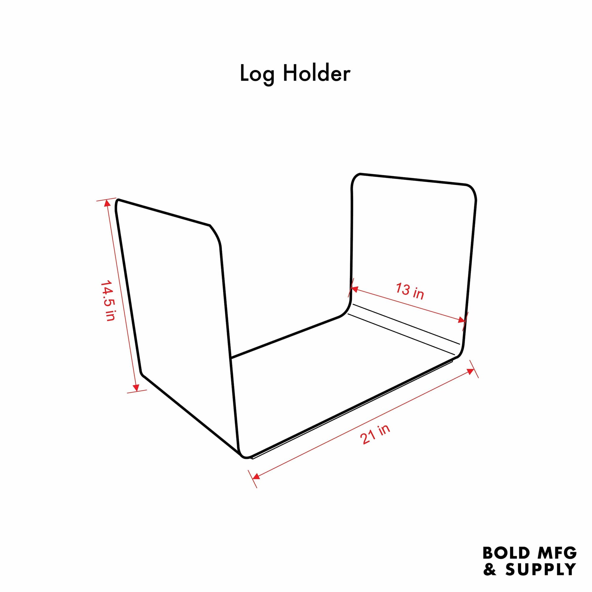 Under Desk Storage Shelf - Bold MFG & Supply