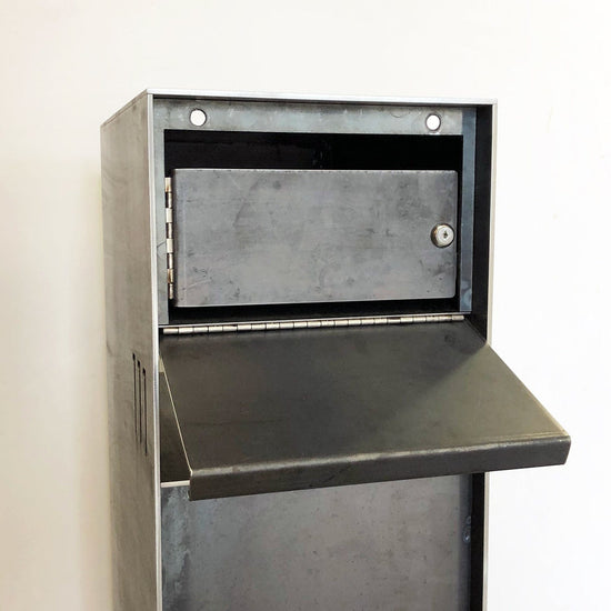 Bold MFG & Supply Mailbox Overland Mailbox - Steel & Ipe Wood