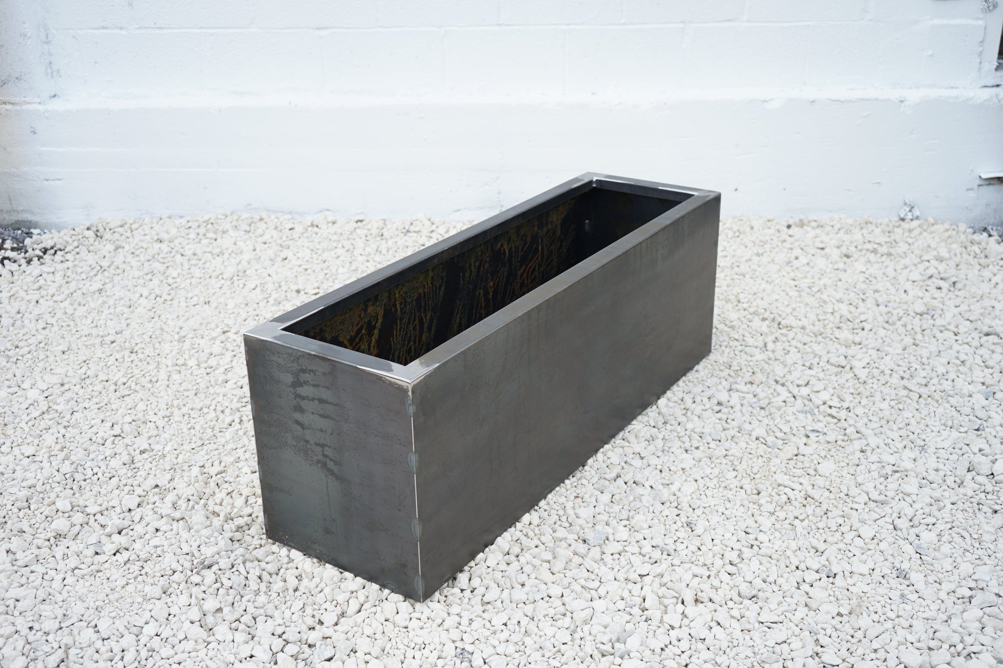 Bold MFG & Supply Planters Oakmont Steel Planters - Trough